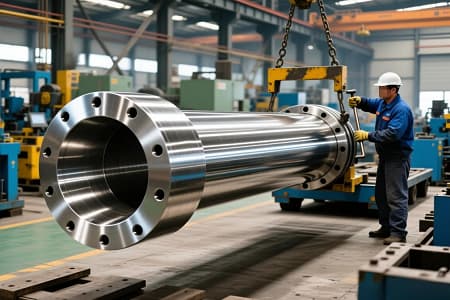 Hydraulic Cylinder Chrome Plated Honed pipe_3