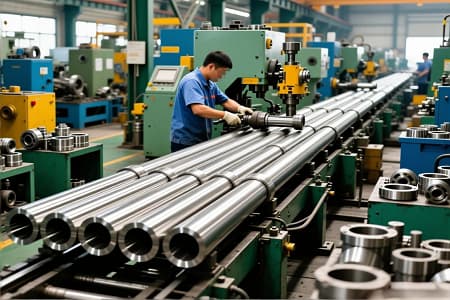 Hydraulic Cylinder Chrome Plated Honed pipe_4