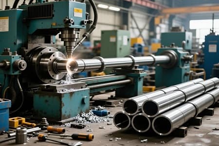 Construction Equipment Honed pipe_2