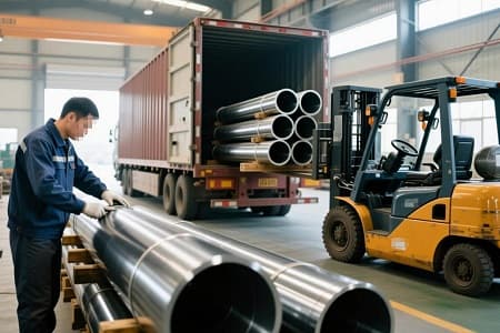 Construction Equipment Honed pipe_5
