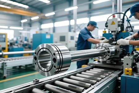 Double-Acting Hollow Hydraulic Piston pole (HMW-2512)_2