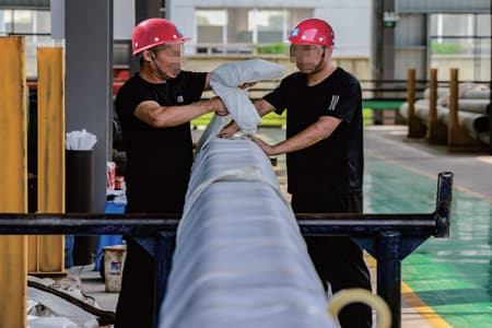 Duplex 2205 stainless Honed pipe_1