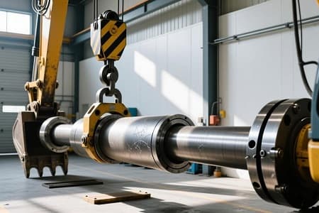 Hydraulic Cylinder Piston pole for Heavy-Duty Excavators_3