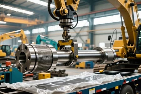Hydraulic Cylinder Piston pole for Heavy-Duty Excavators_6