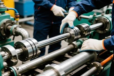 Hydraulic Damper Piston Pole_4
