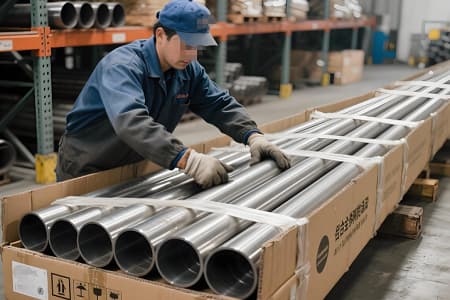 Inch-Size Alloy Steel Honed pipe