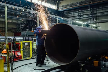 Large Bore Honed pipe for Heavy Machinery_2