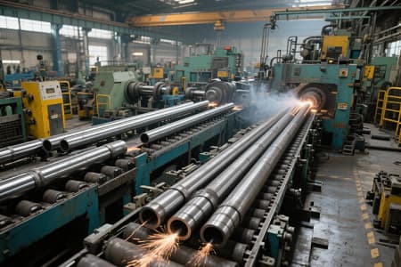 Metric Alloy Steel Honed pipe