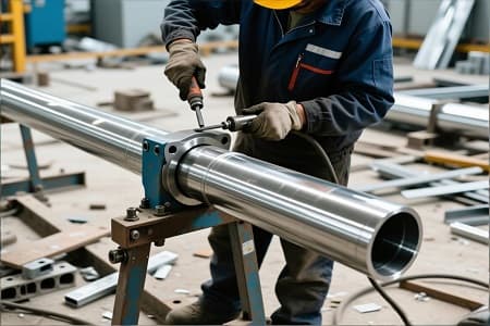 Pneumatic Cylinder Chrome Plated Honed pipe_1