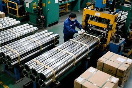 Pneumatic Cylinder Chrome Plated Honed pipe_6