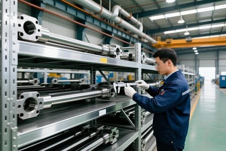 Welded Body Hydraulic Piston pole_3