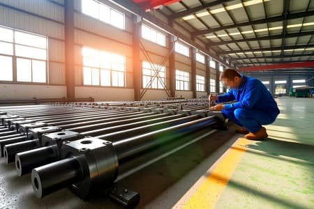 Welded Body Hydraulic Piston pole_4