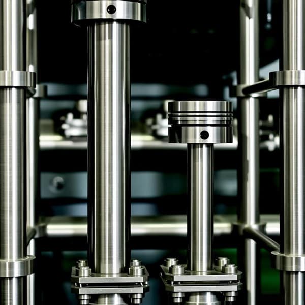 Double Rod Pneumatic Piston Rod3