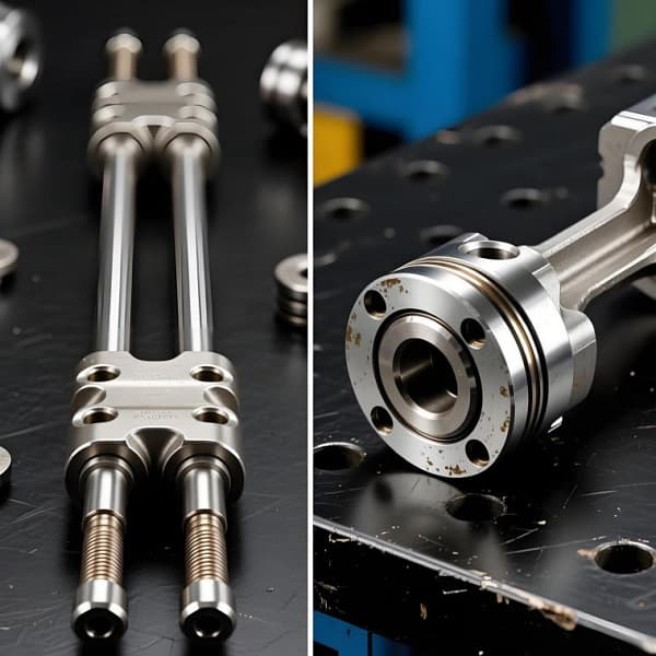 Double Rod Pneumatic Piston Rod6