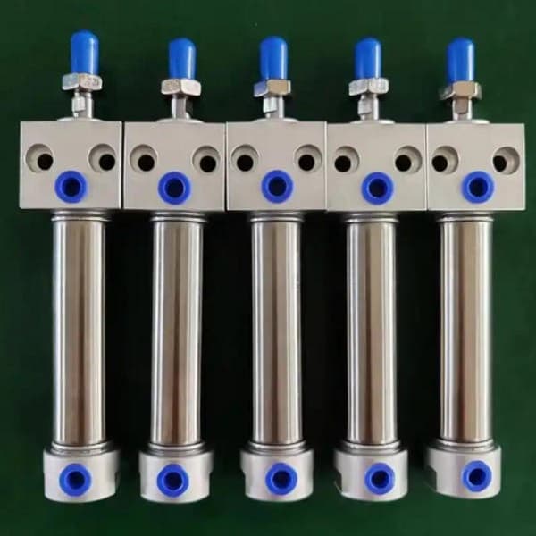 Mini Round Body Cylinder Piston Rod2