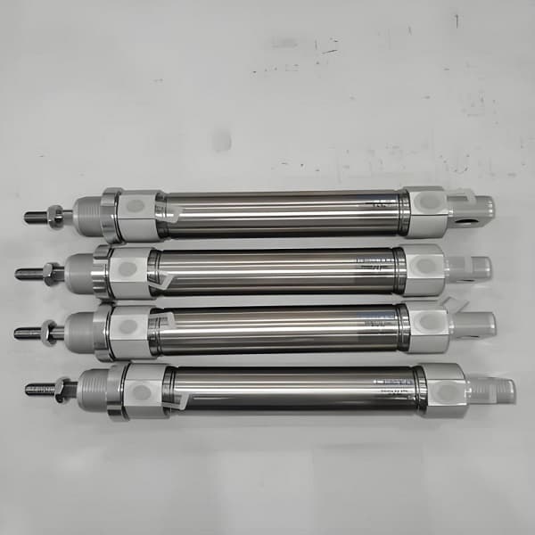 Mini Round Body Cylinder Piston Rod4