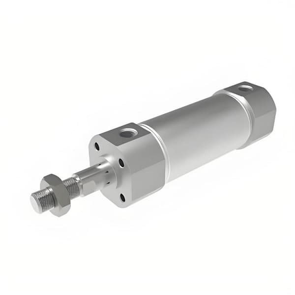 Mini Round Body Cylinder Piston Rod5