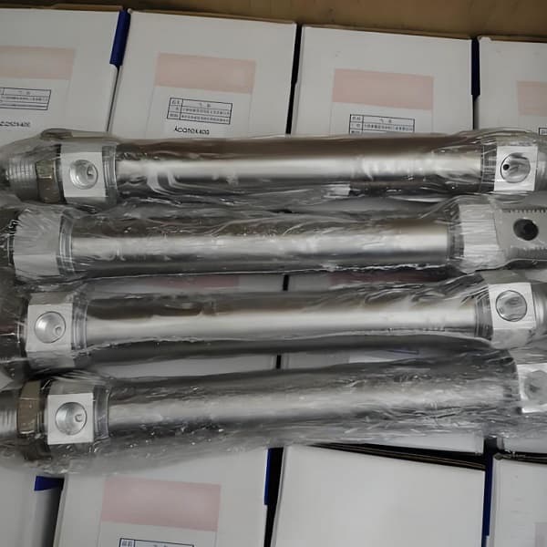 Mini Round Body Cylinder Piston Rod6